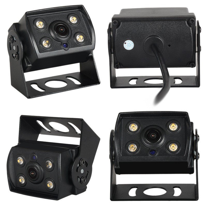 vanntett ip67 kamera for lastebil + 4 LED-blitser