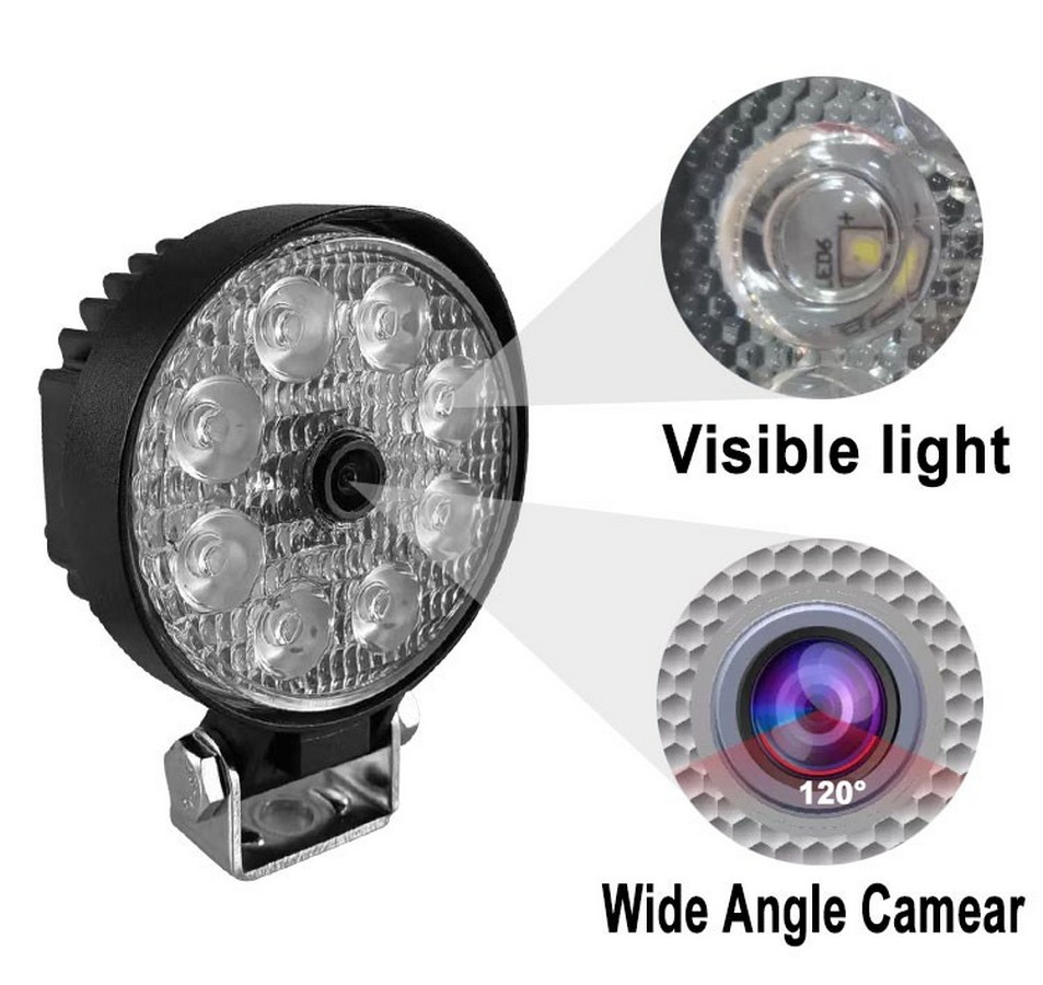 arbeidssett kamera led lys + wifi kamera