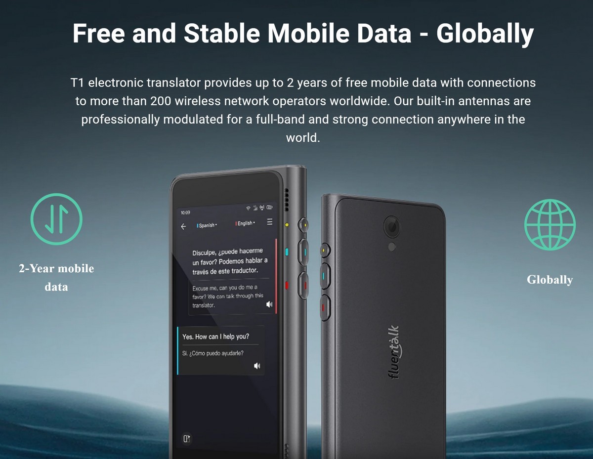 oversetter - gratis og stabil mobildata - globalt