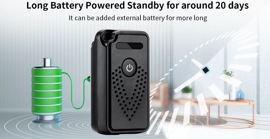 talelydopptaker med lang batterilevetid på 20 dager