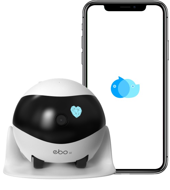 enabot-robot styrt av ekstern wifi