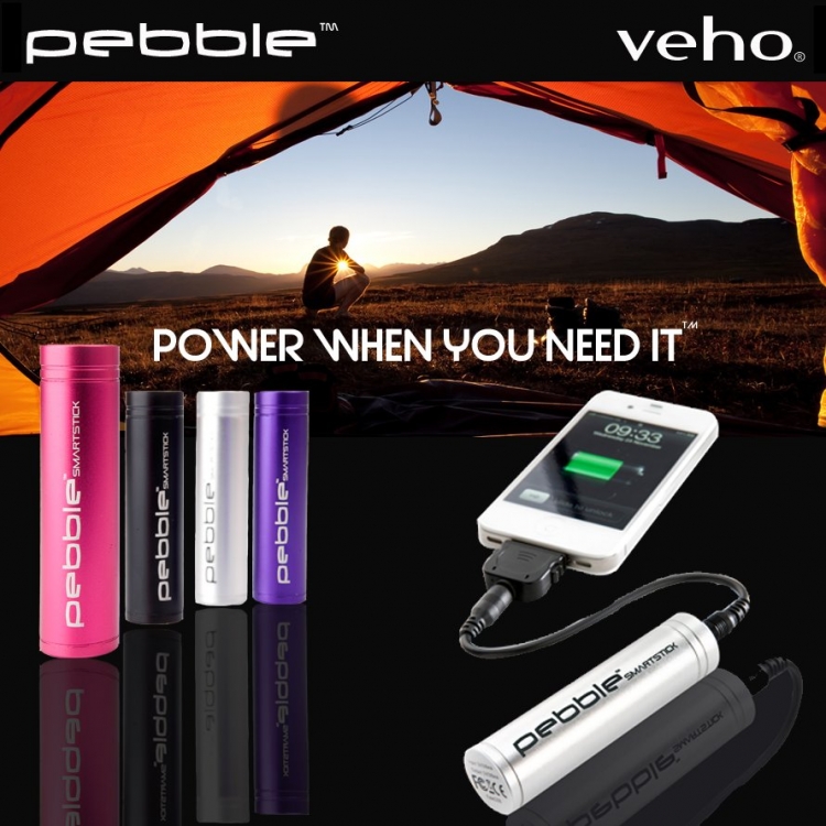 Pebble SmartStick-lader