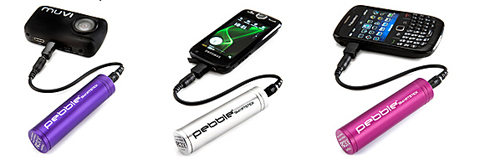 Pebble SmartStick eksternt batteri - lader for kamera