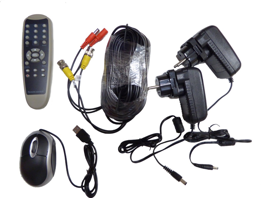CCTV innholdet i pakken