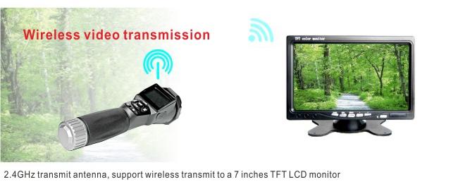 Spion kamera lommelykt