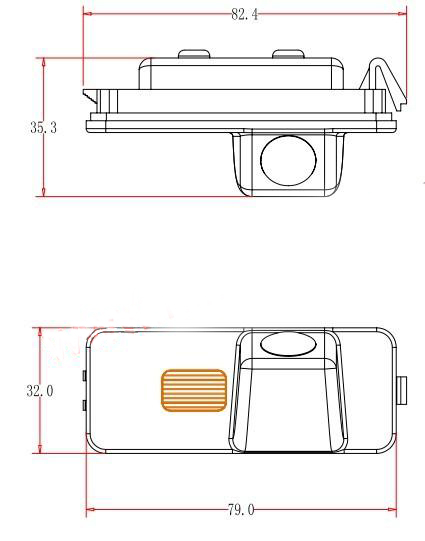 Ryggekamera for VW og Škoda Superb