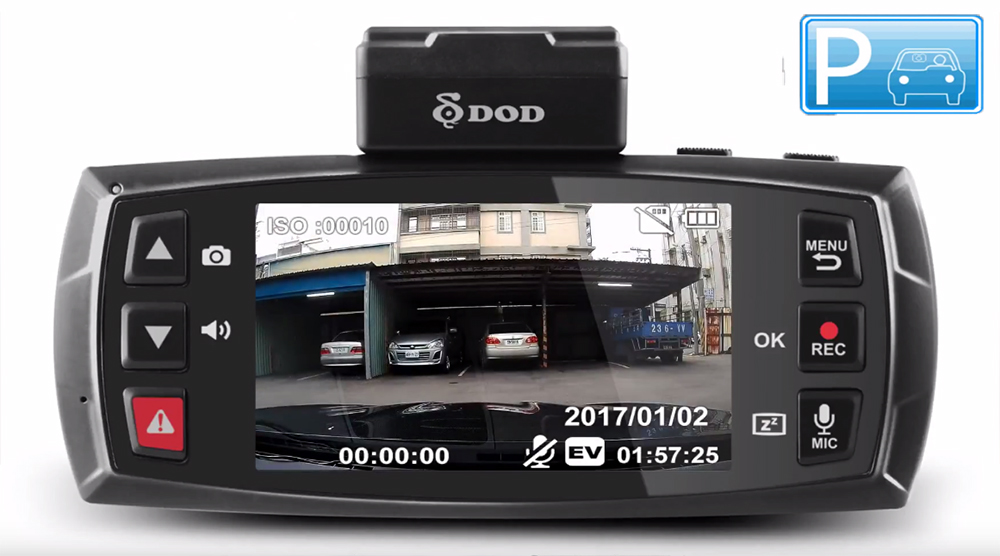 Ls475w bil dvr + parkeringsmodus