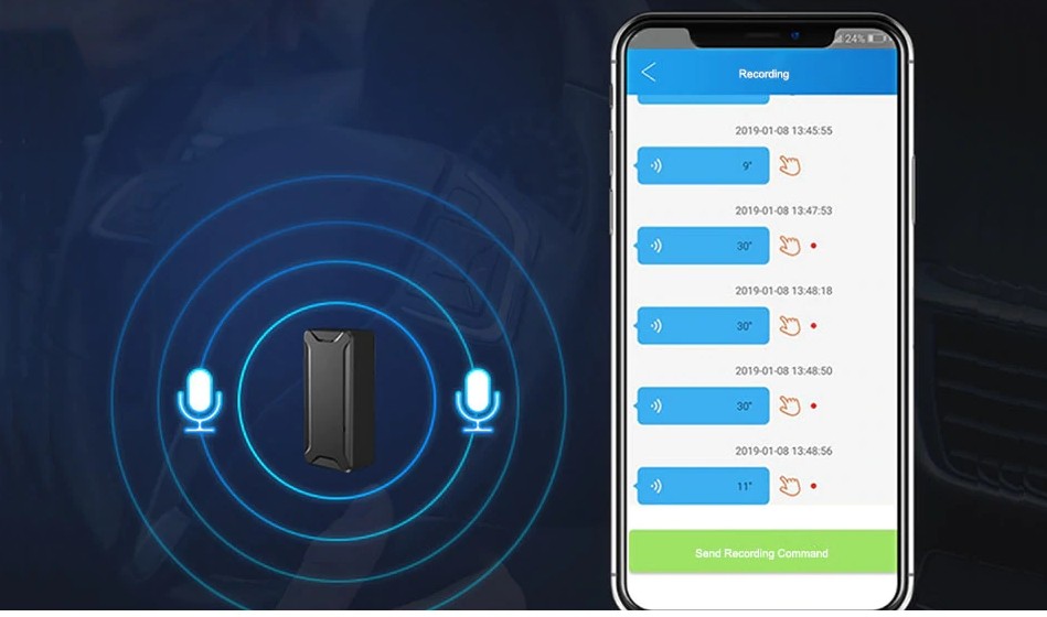 stemmeopptak gps locator