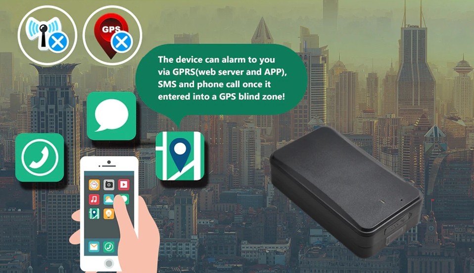 gps tracker alarm blindsone