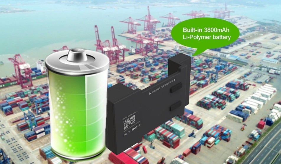 gps tracker container standby batterimodus