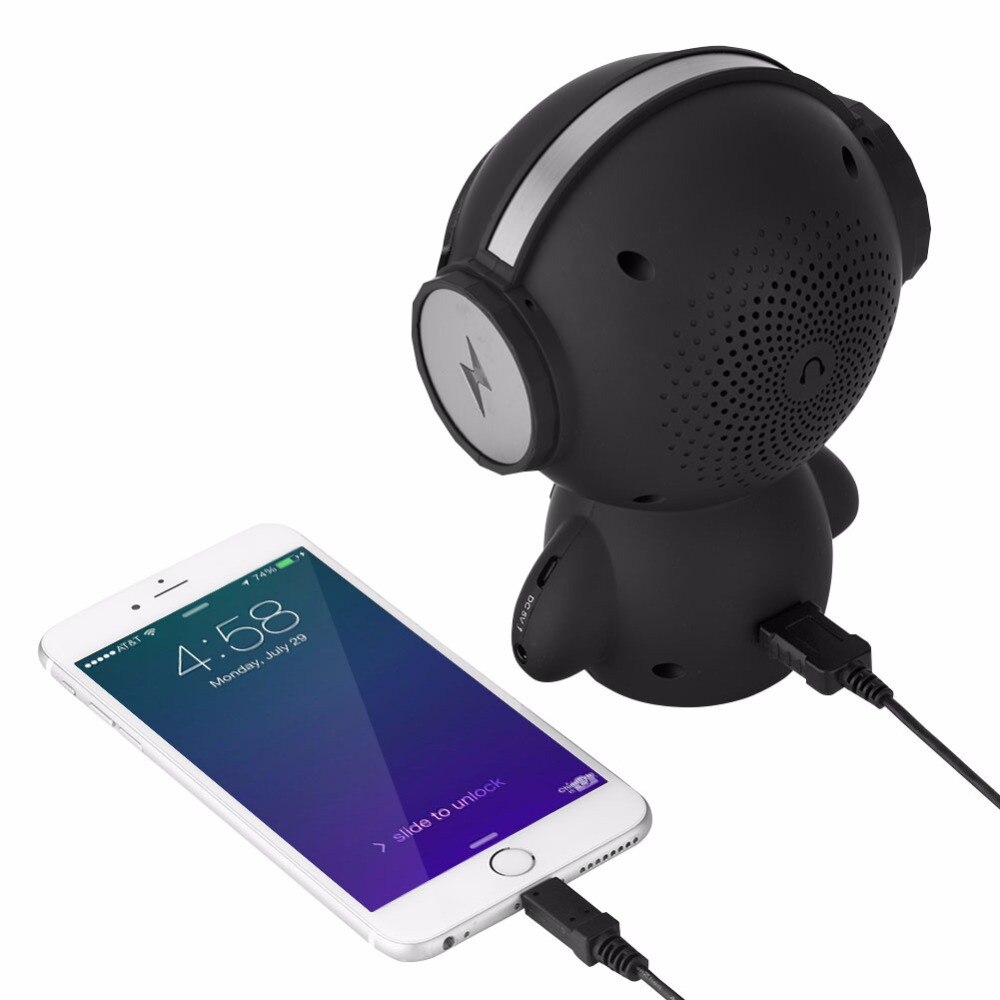 bluetooth høyttaler og lader for smarttelefoner ipad og nettbrett