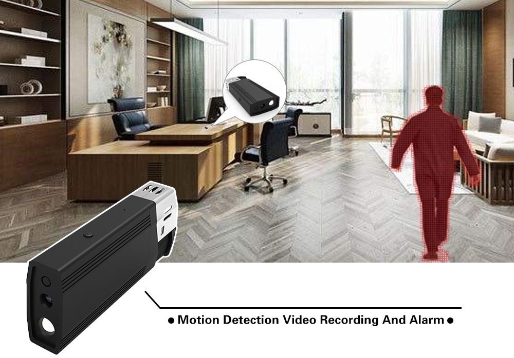 wifi-kamera i lighteren - bevegelsesdeteksjon