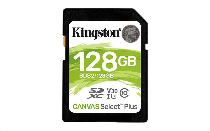canvas 128 gb kingston - minnekort