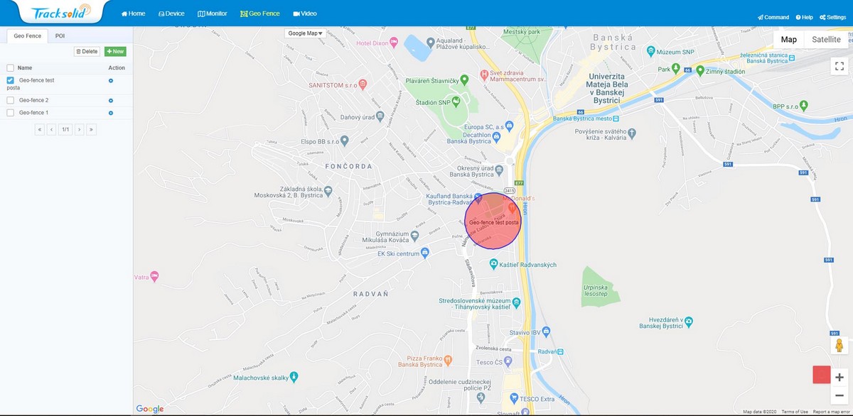 geofence - digital grenseovervåking