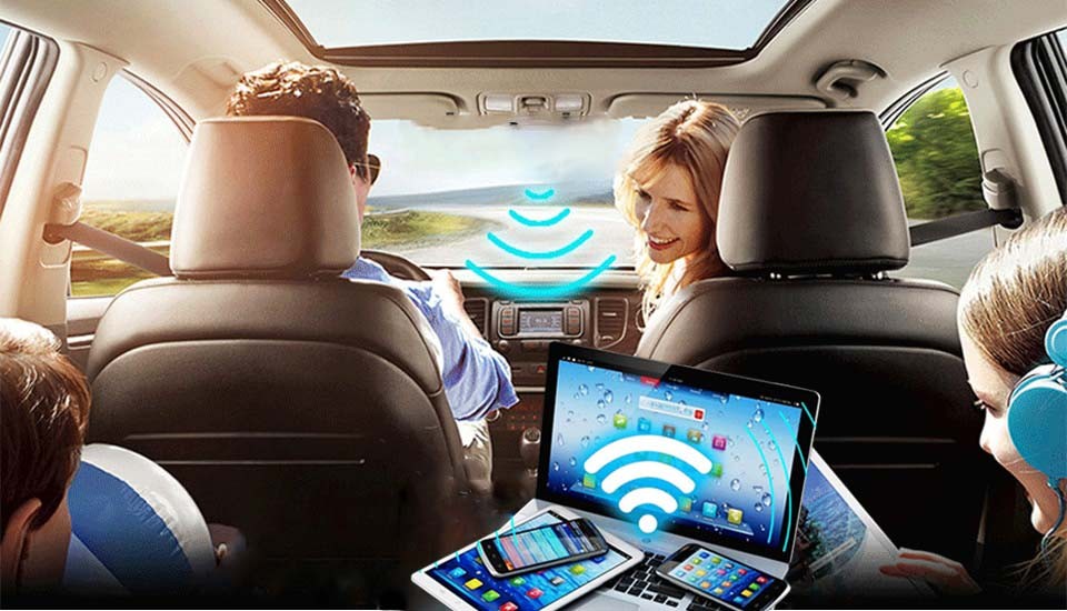 Wifi internett i kjøretøyet - 4G HOTSPOT profio x6
