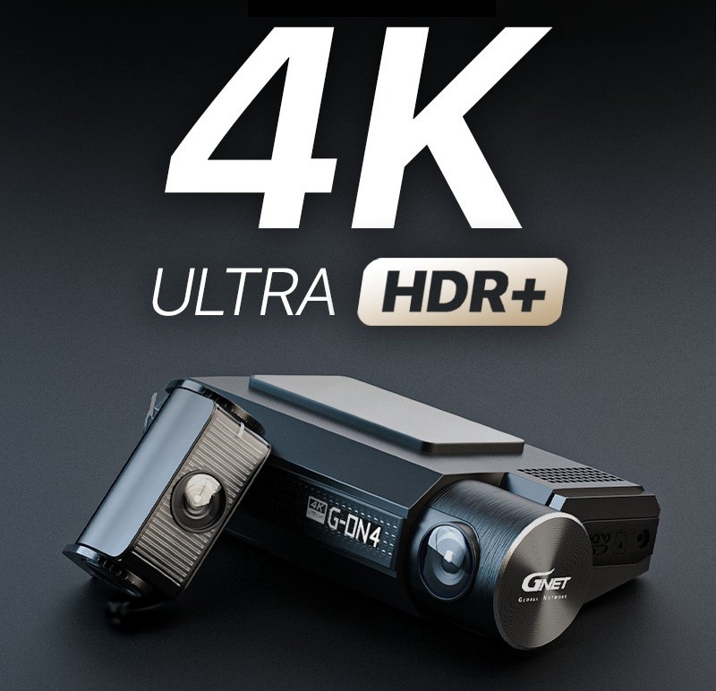 4K bilkamera dobbel live stream gps