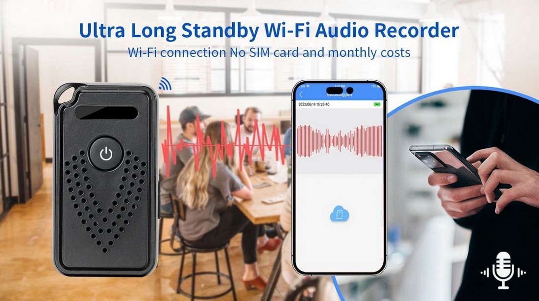 wifi lydopptaker lydopptak skjult